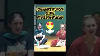 Australian students in shock seeing Indian classical dance #goodmovestudio #dancevideo #indiandance
