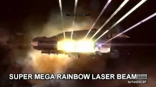 SUPER MEGA RAINBOW LASER BEAM!!!!!
