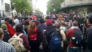 May Day Seattle Rally March Protest Occupy Movement