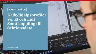 Profiler för installation El Vs och Luft