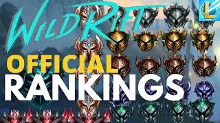 OFFICIAL WILD RIFT RANKING SYSTEM | League of Legends Wild Rift 2021
