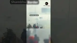 Farmers Protest: Police Use Tear Gas at Punjab-Haryana Shambhu Border