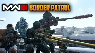 MW3 Border Patrol is HERE!  Runners vs Snipers on Terminal!