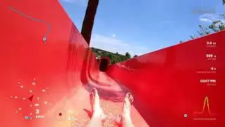Velocidade Free Fall Thermas Water Park - S&atilde;o Pedro-SP