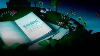 Sonic Mega Collection Manual Theme and Background