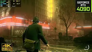 Alan Wake 2: RTX 4090 + i9 14900K (4K Ultra Settings RTX ON/DLSS ON) PC Gameplay