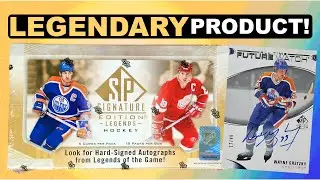 ЛЕГЕНДА БУДУЩЕГО, СМОТРИТЕ НА АВТОМОБИЛИ! - 2020-21 SP Signature Edition Legends Hockey Hobby Box Break