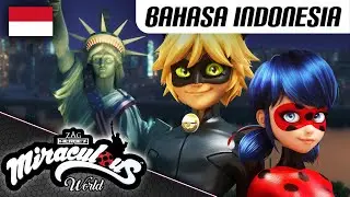 MIRACULOUS | Bahasa Indonesia 🇮🇩 | 🐞 NEW YORK SPESIAL – Kompilasi 🐾 | 20 MENIT | Ladybug & Cat Noir