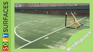Converting Existing Tarmac MUGA to Needlepunch Surface