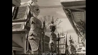 Siam Palace and Wat Po, Thailand, 1930s - Film 1093878