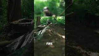 🏕️ Building a Survival Shelter To Survive Two Weeks In The Forest  #diy  #shorts  #diy  #camping