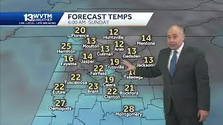 Dangerous Travel: Many Alabama roads will be ice-covered Saturday, and we have pipe-bursting cold...