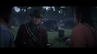 Lenny punches Arthur mid-cutscene | Red Dead Redemption 2