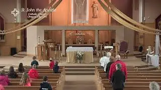 St. John The Apostle Oregon City Ore. - Thursday, May 20 - All School Holy Mass