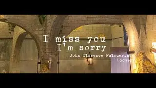 I miss you, I'm sorry - Gracie Abrams (John Clarence Fulguerinas cover)