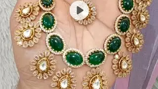 Beautiful short and long necklace collection with price at wholesale price #newcollection #imitation