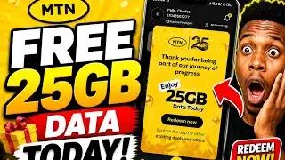 MTN 25th Anniversary: 25GB FREE DATA TODAY! Here's How to Claim Yours