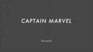 Captain Marvel chord progression - Backing Track (no piano)