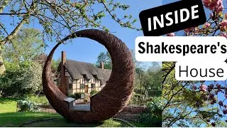 INSIDE SHAKESPEARE'S HOUSE & ANNE HATHAWAY'S COTTAGE | Stratford Upon Avon, England (4K)