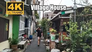 Walking Tour See The Real Life of Villages in Jakarta [4K UHD]