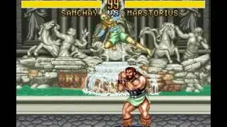 Fighter's History (SNES) - Longplay as Samchay