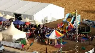 ارواحو  تشوفوا معايا واش كاين  في الخيمة العملاقة في مشدالة