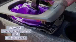 How to: remove interior pieces / taillight bezels (5th gen camaro)