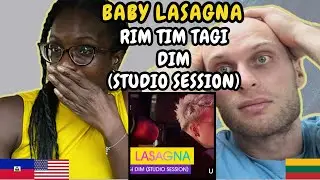 REACTION TO Baby Lasagna - Rim Tim Tagi Dim (Studio Session) | FIRST TIME WATCHING