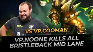 Noone plays Bristleback Mid Lane - Dota 2 Replay Full Gameplay