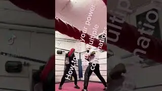 Atlas fitness (k1 training multiple uppercut with power )