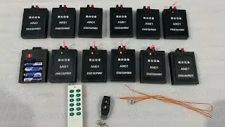 AN12 pro, works in balloon concept, 24 channel 2 remote, 1.5V AA cell, Vishwas Events, wholesalerate