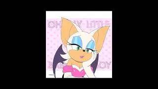 Love the trend! #knuxouge #sonic #knucklestheechidna #rouge #knuckles #animation #fyp