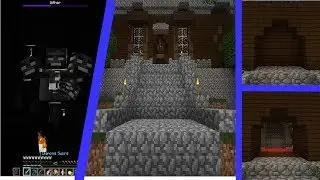 FIGHTING THE WITHER/BUILDING PISTON DOORS AND MORE - Chipcraft #1