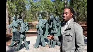 Boundless Sculpture, Battle of Forks Road, Civil War, United States Colored Troops, USCT, Wilmington