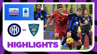 Inter Milan v Lecce | Serie A 23/24 Match Highlights