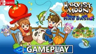 Harvest Moon Mad Dash Nintendo Switch Gameplay