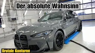 BMW M3 G80 Compet. Dravitgrey - KERAMIKVERSIEGELUNG + PPF + ROTAGLANZ // Paddy poliert PS Car Garage