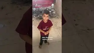 Palestinian child says his father is &ldquo;in heaven&rdquo;