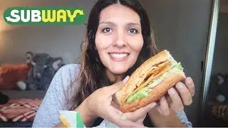 SUBWAY!! EATING SHOW ! TUNA SANDWICH |MEXICANA APPETITE !