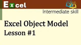 14.1 - Learn Excel VBA  -Intermediate guide to VBA (Office Object Model) tutorial - Part 1