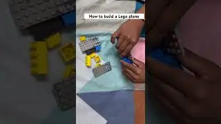 How to build a Lego plane for beginners #lego