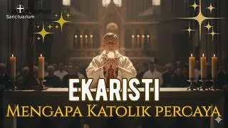 Katolik: Yesus Sungguh Hadir Dalam Ekaristi. Protestan: Roti Hanya Simbol Kehadiran Kristus