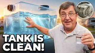 Unbelievable Trick to make your RV Fresh water tank Sparkling clean 