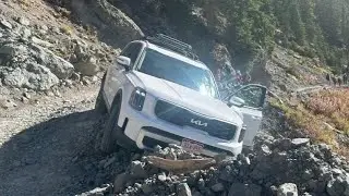 Black Bear Pass in southern Colorado reopens after Kia Telluride gets stuck near Telluride