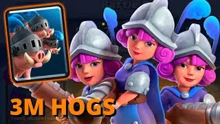3M HOGS - 3.8 Three Musketeers Royal Hogs Deck - CLASH ROYALE