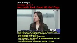 #MilesTrial Day 18 Government Witness #19, James Robert Collins Jr. #TakeDownTheCCP #七哥庭战记