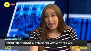 Ampuero sobre demanda de Odebrecht: “Este escenario se venía venir y se advirtió”