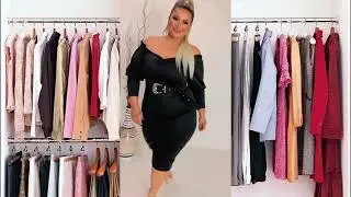 Try on Haul and Ideas for You, Bodysuit, Mini Dress, Curvy Fashion Models, Plus Size #402