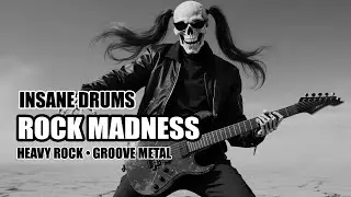 🔥 Unchained Rock Madness &ndash; Insane Drums & Crushing Groove | Heavy Rock ⚡ Groove Metal