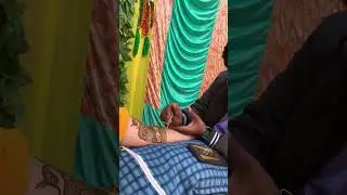 Looking wow bridal #mehndi #sandeepguptamehandiart #bridel #hennadesigns #youtube #shorts
